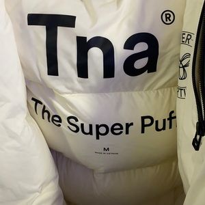TNA white super puff size M